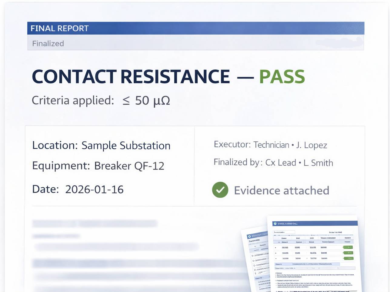 Final report preview